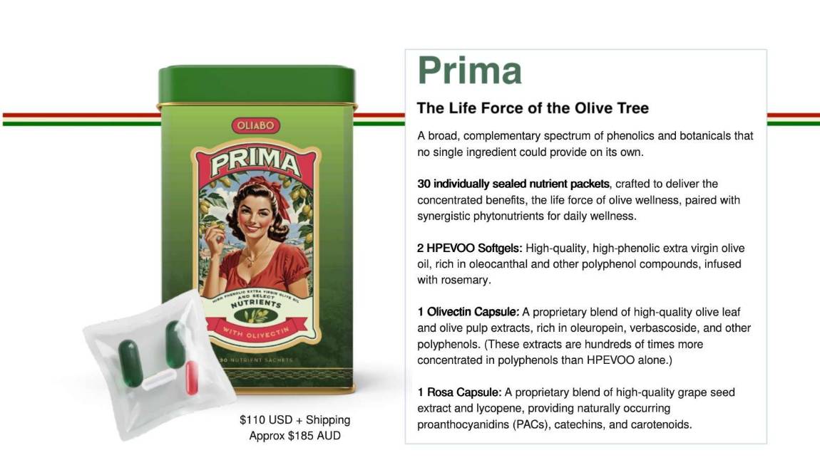 Prima Life Force of the Olive Tree